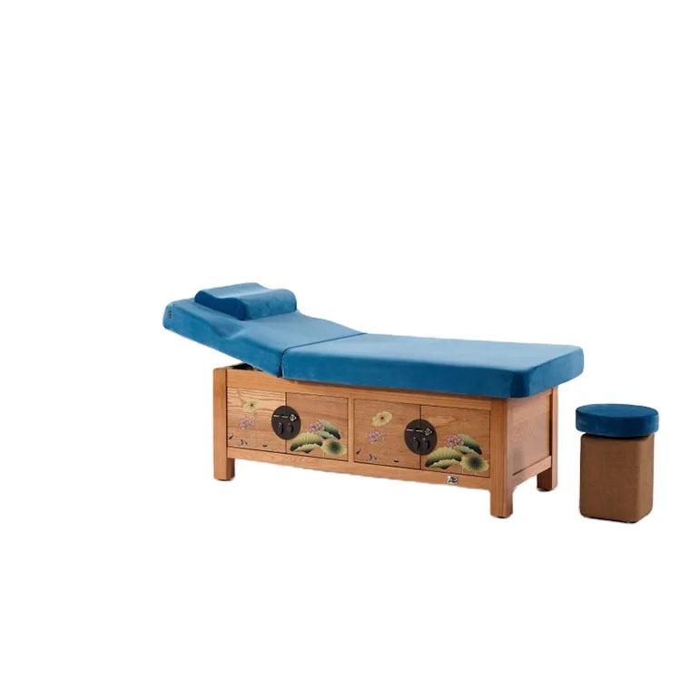 Luxury high quality massage table beauty salon Infrared Heating Electric Beauty Bed Massage Table