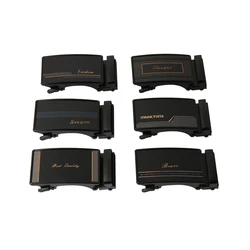 YIXI AUTO-F 37mm High quality film metal automatic buckle zinc alloy adjustable custom logo pattern hidden knife belt buckle