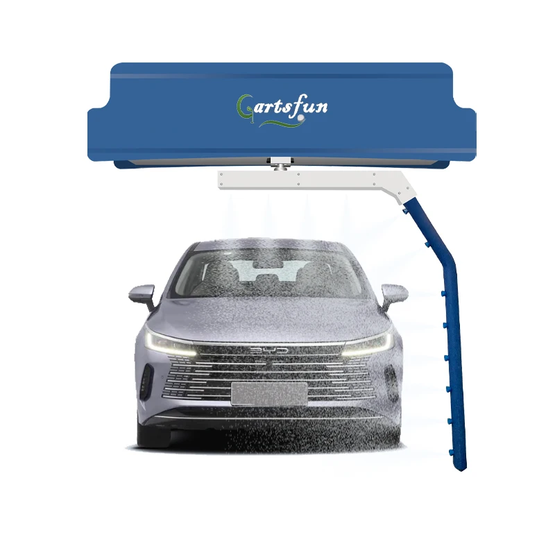 High Pressure Automatic Car Wash Machine Water Foam and Wax Automatic Car Wash Machine with Dryer Blowers