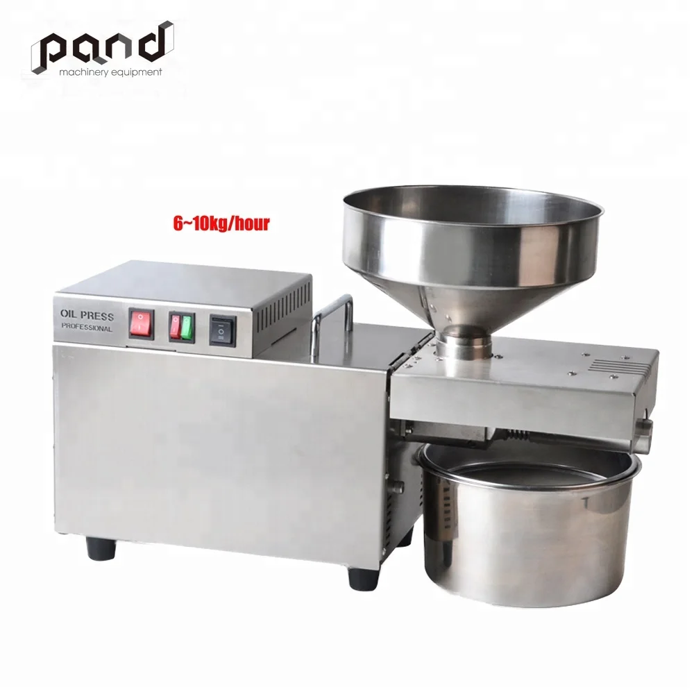 2022 10kg/hr popular small palm kernel nut seeds screw Squeezed Press S9 oil press machine