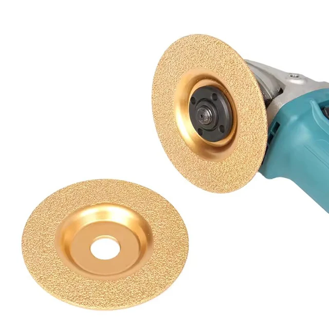 Customizable Vacuum Brazed Tungsten Carbide Diamond Polishing Disc for Cast Iron & Spiral Steel Cutting