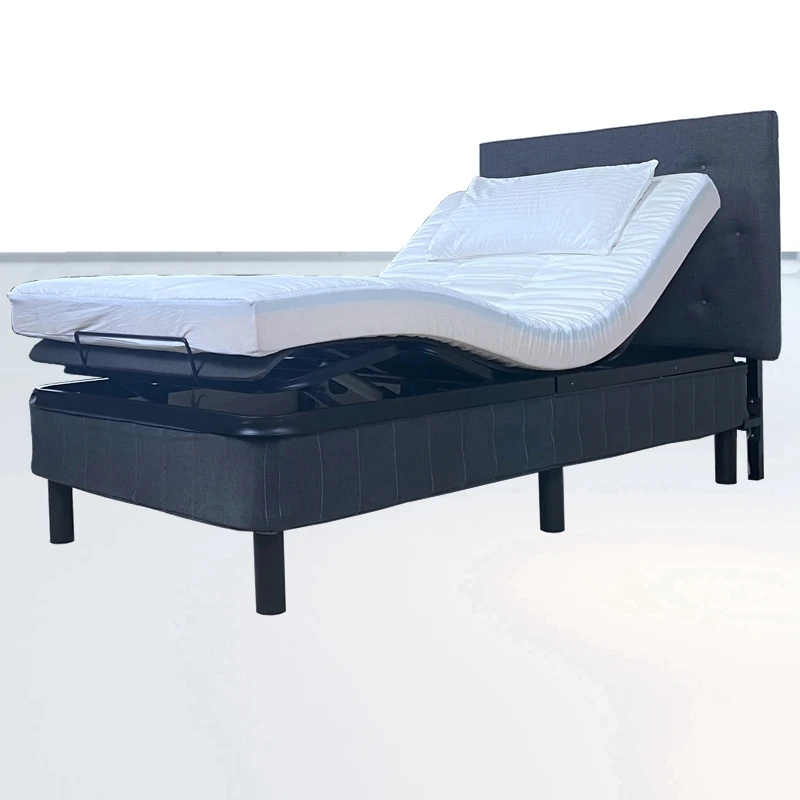 Hotel electric adjustable Bed with mesh Platform and headboard wholesale manufacturers
