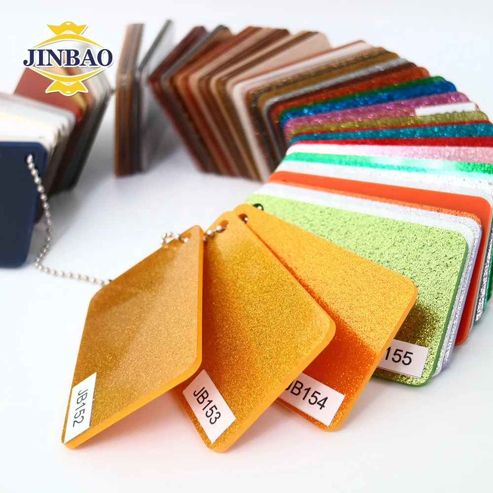 JINBAO производство белый/черный/красный/зеленый/синий/опал 1250x2450 мм жесткий пластиковый лист