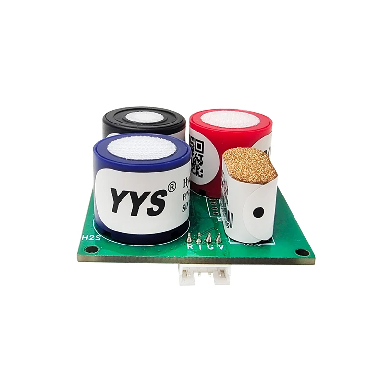 YYS RS45/UART Output Industrial  4IN1 Gas Sensor Module H2S O2 CO CH4 Gas Sensor Used For Mine Detector