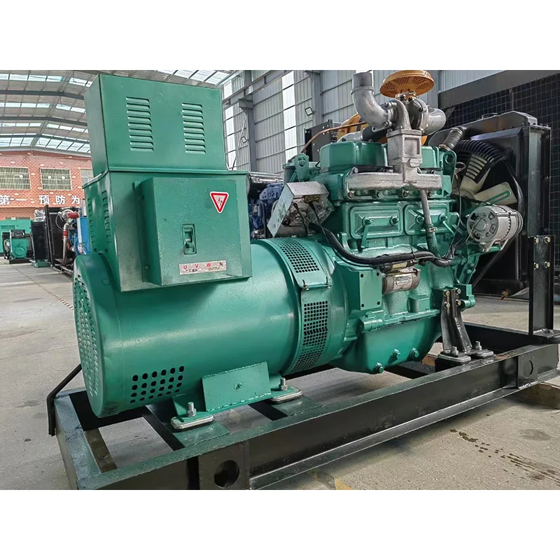 second hand Cummins engine 10 kva diesel generator portable power generator 10kva silent diesel generator