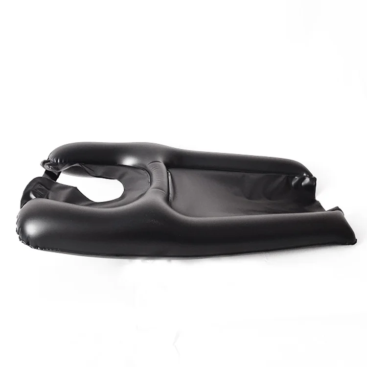 portable PVC shampoo basin  inflatable washing hair tray