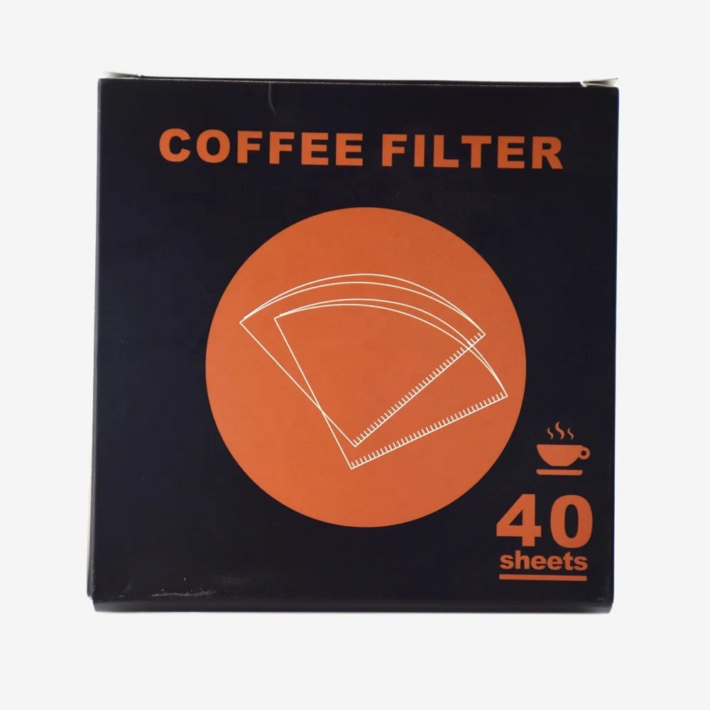  Do Ecocoffee 2 чашки 4 V60 кофейный фильтр из древесной целлюлозы фильтрующая бумага для эспрессо кофе капельные