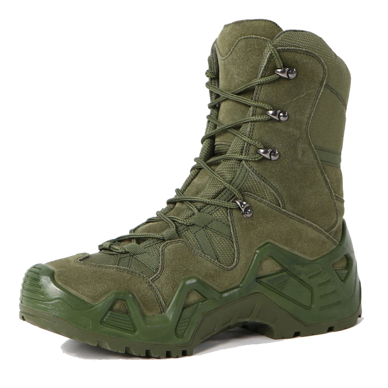 Hot Sale Durable Tactical Boots for Outdoor Sports Hiking Hunting Desert Adult High Ankle Safety Waterproof Tactical Boots