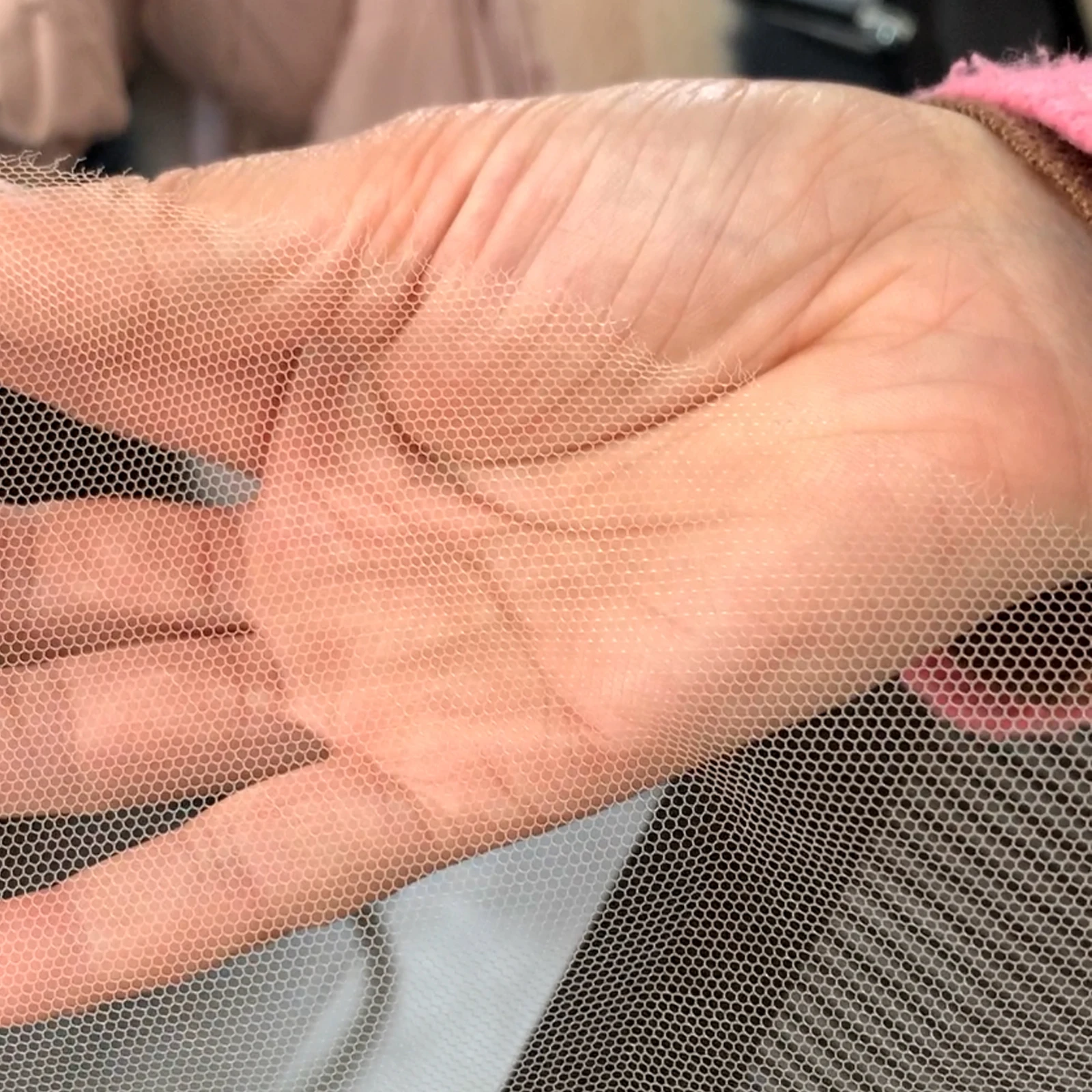 Wholesale Ultra-Thin Transparent Invisible Film HD Lace For Make Toupee Base Front Wig Cap Closure Material Real Swiss Lace Net