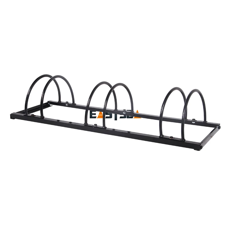 Superior Quality 3 Slots  Bike Stand Well-designed Steel Stand