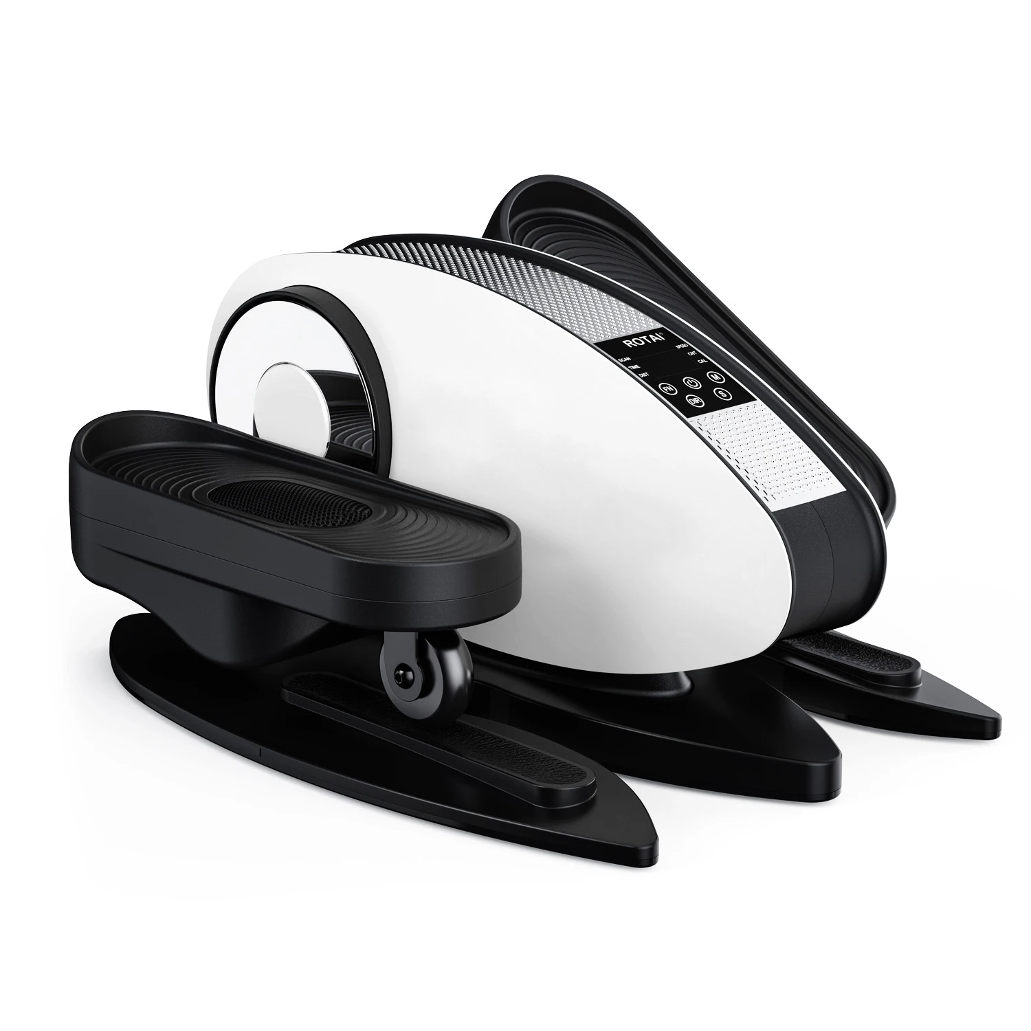 PAOBA Motorized mini elliptical trainer for elderly durable home trainer rehabilitation under desk bike ETB003