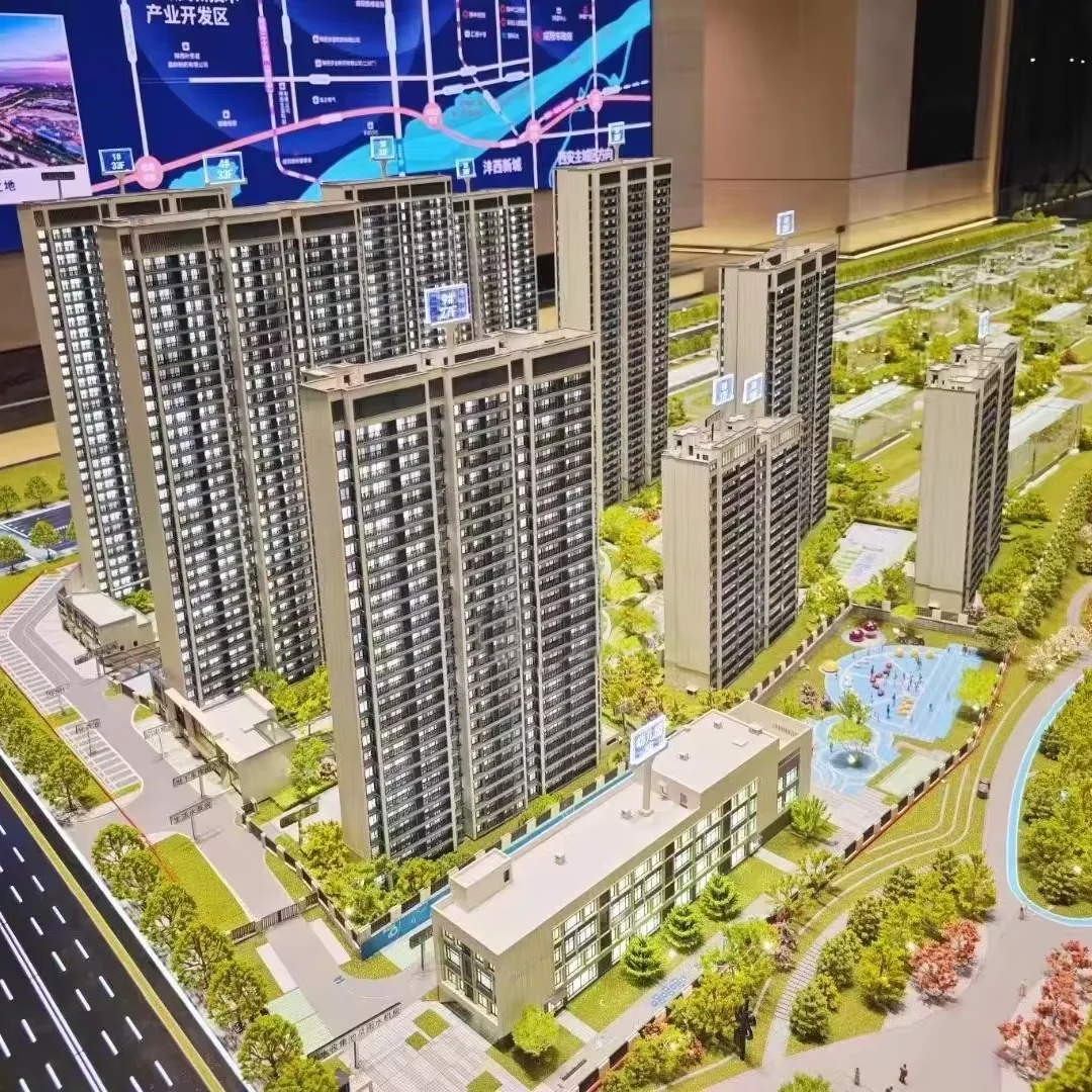 2023 New Real Estate Architectural Model Residential Architecture Models Exquisite Indoor Scenery