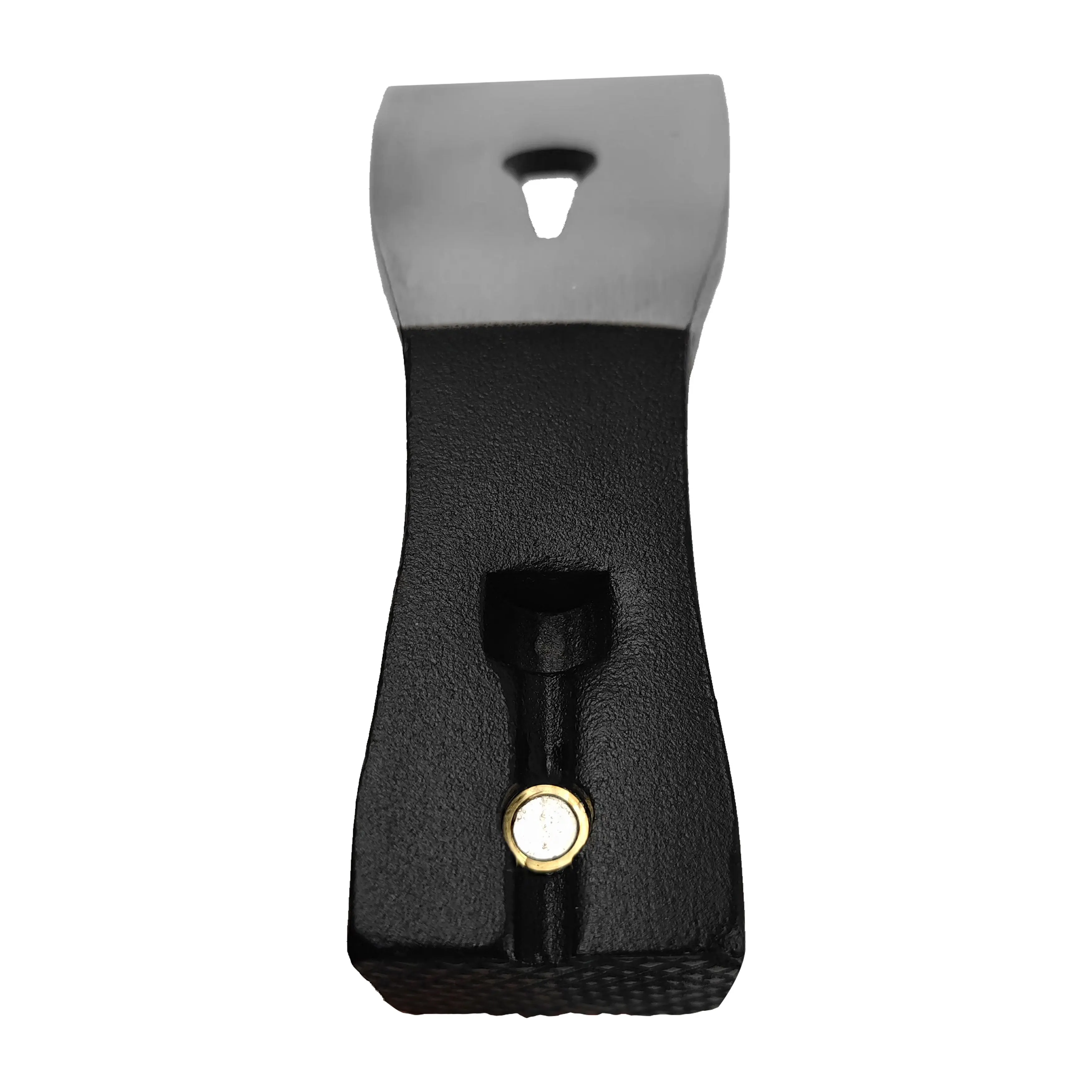 Spray Black Head 600g Real Steel Milled Face Hoe End Dual Head Hammer Hoe with Heavy Duty Forged Adze