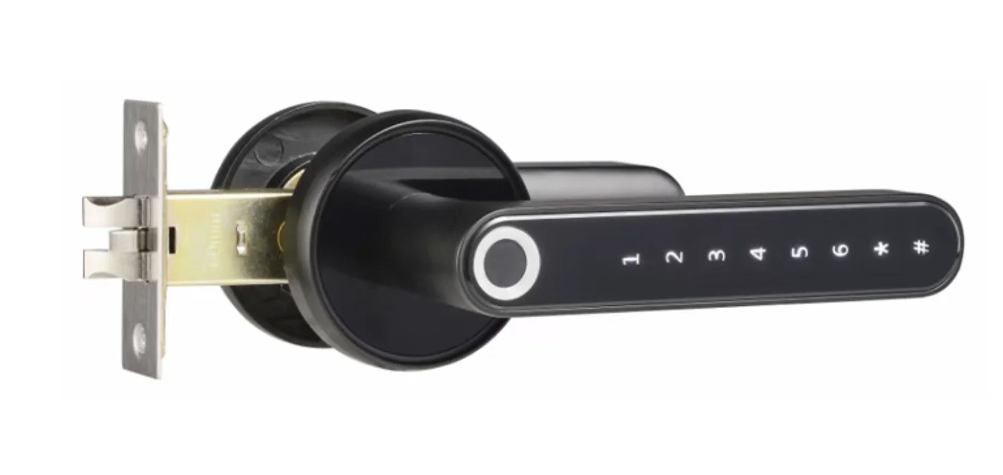 Smart TTlock fingerprint lock tuya APP control password card unlock digital door locks