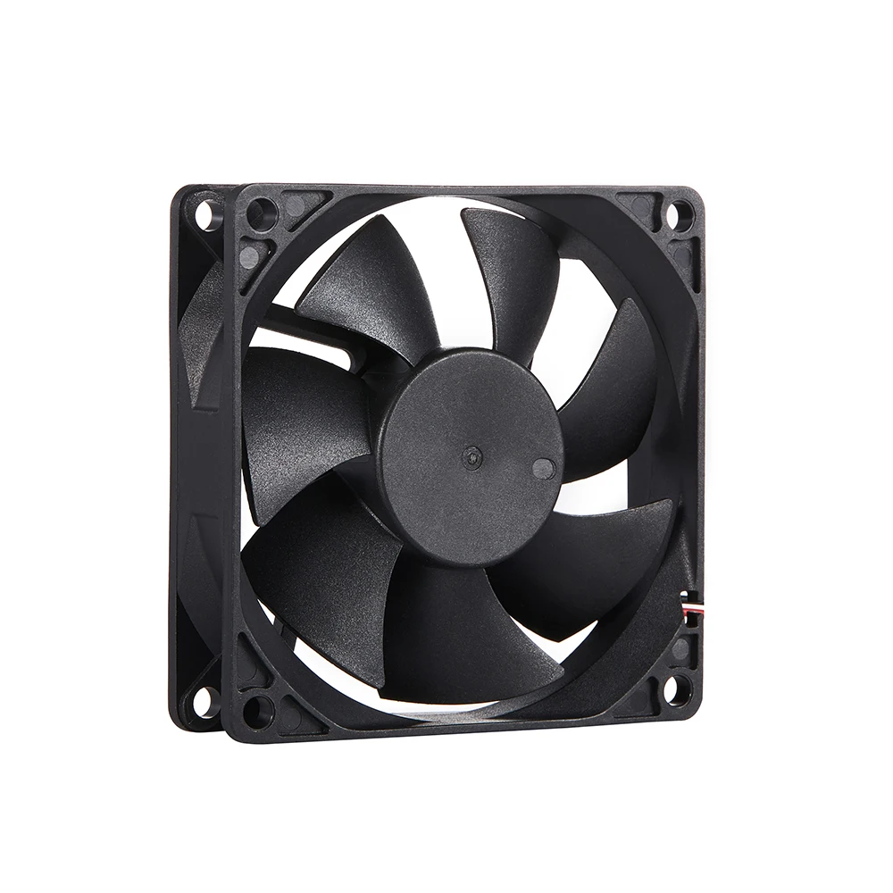 
Горячая Распродажа, 8020 мм, долговечный шариковый подшипник, промышленный осевой вентилятор охлаждения постоянного тока 