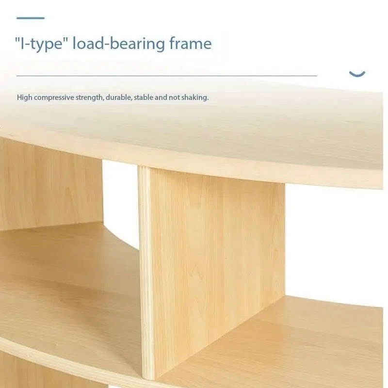 Wisdom Universal System Building Block Cabinet (Low Edition) Montessori-Inspired Wooden Storage Cabinet - Kindergarten Essential