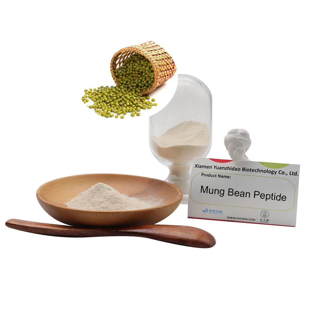 Natural mung bean peptide/mung beans powder extract/mung bean protein peptide for reducing blood pressure