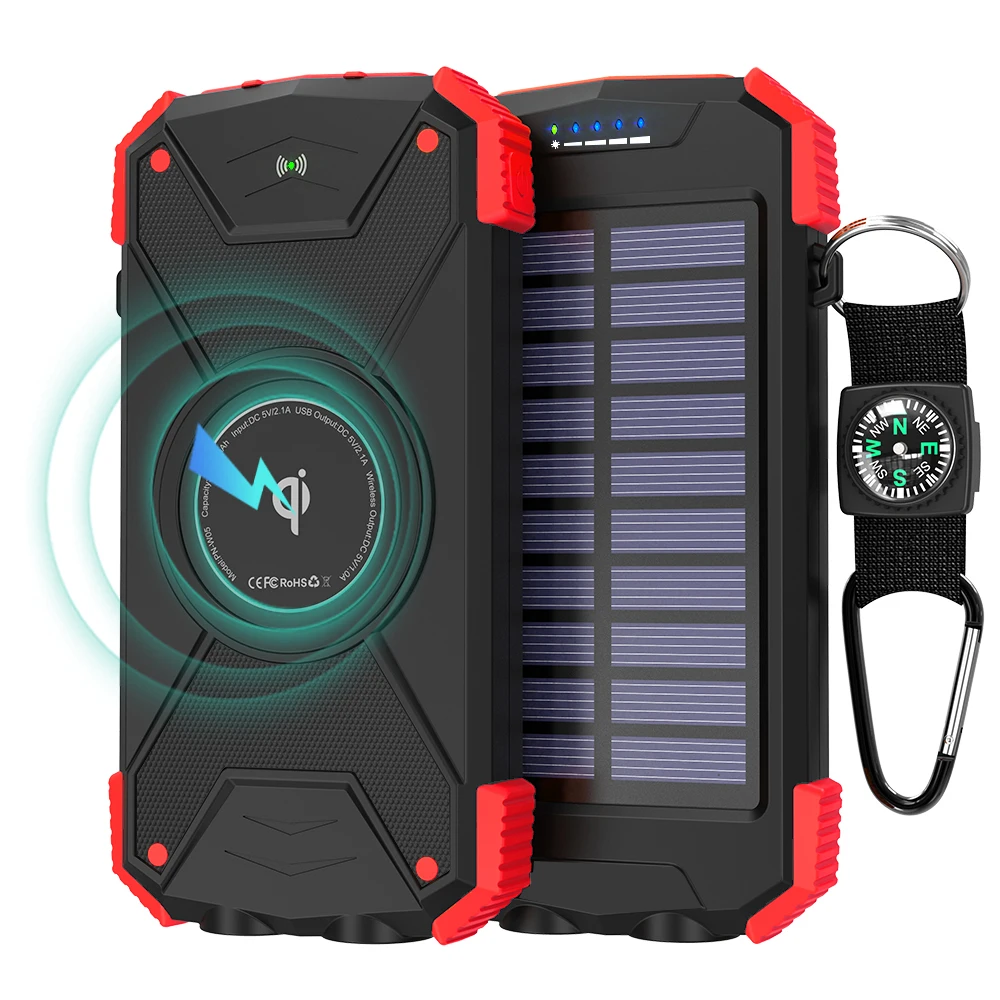 Горячая распродажа! blavor PN-W05 специальный солнечный Портативный power bank 10000 mah мини-панель солнечных батарей Водонепроницаемый IPX4 для PN-W05 solar power bank