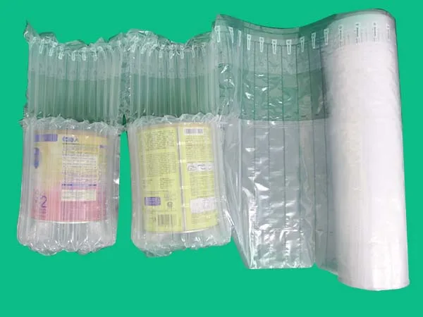 milk powder can air column bag air filling bag with air cushion inflating bag