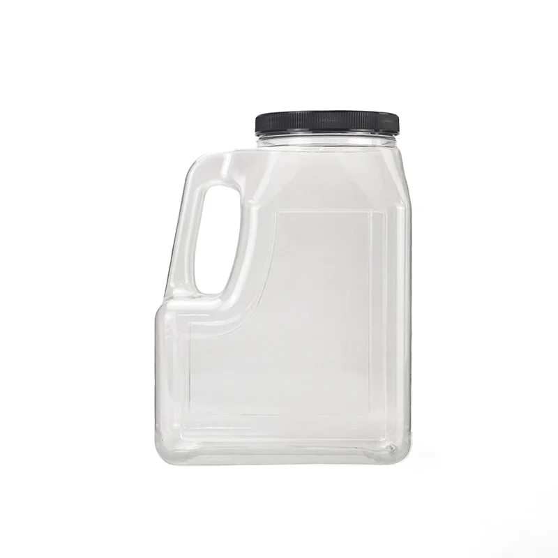 PETG 160oz large capacity plastic bottle spice container storage jars kitchen supplies beans grain storage custom colour logo