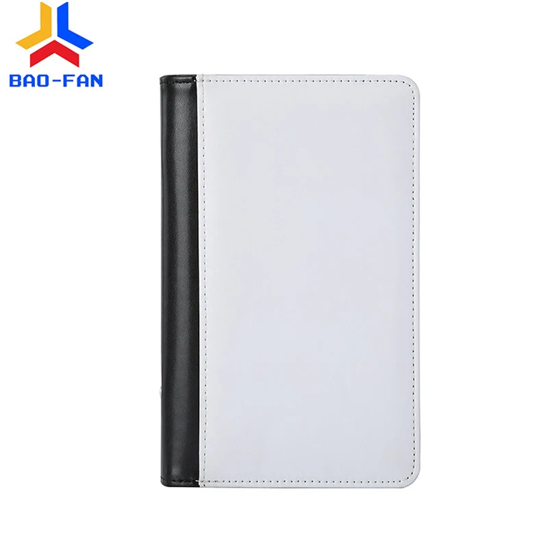 Hotsale Sublimation blanks Portable Notebook PU leather sublimation DIY printable A6
