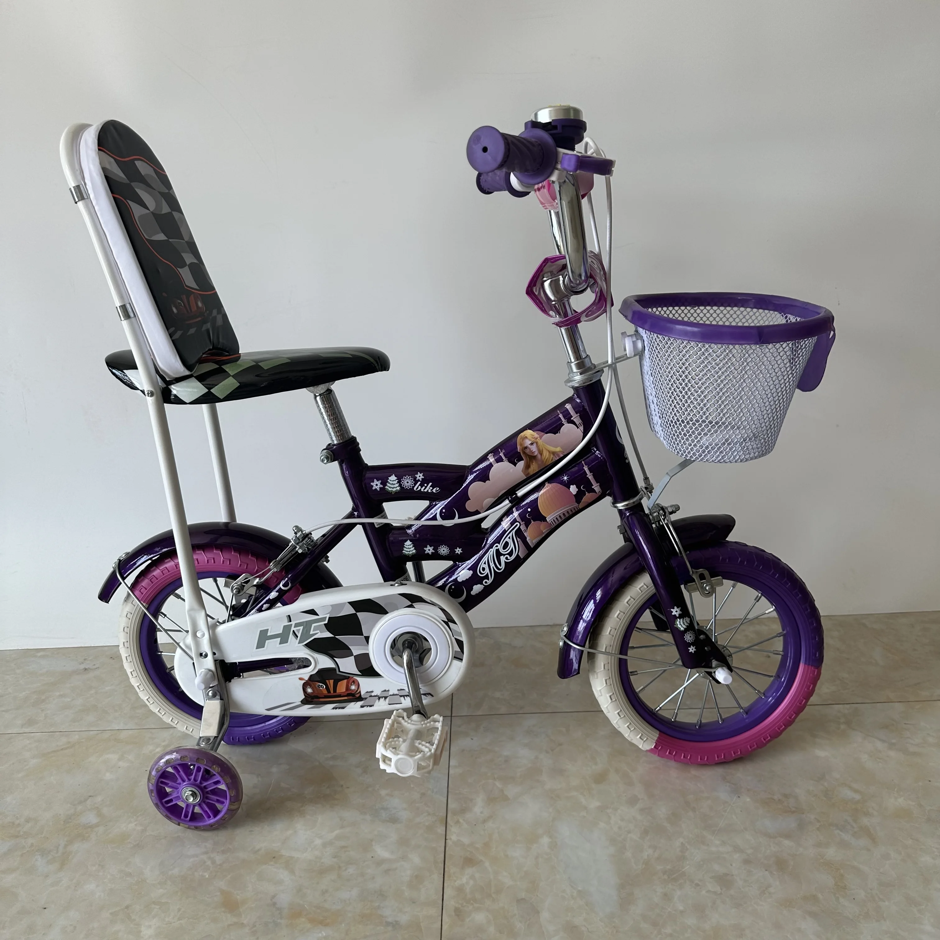 Chinese New kid bicycle with Training wheel 12-14-16-18inch bicycle for kid