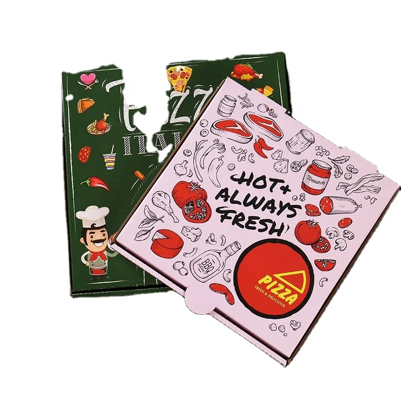 Недорогая и высококачественная коробка для пиццы лидер продаж коробки из Китая