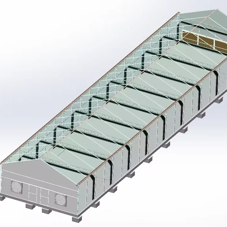 Light Deprivation Greenhouse For Sale Commercial Plastic Film Blackout Greenhouse