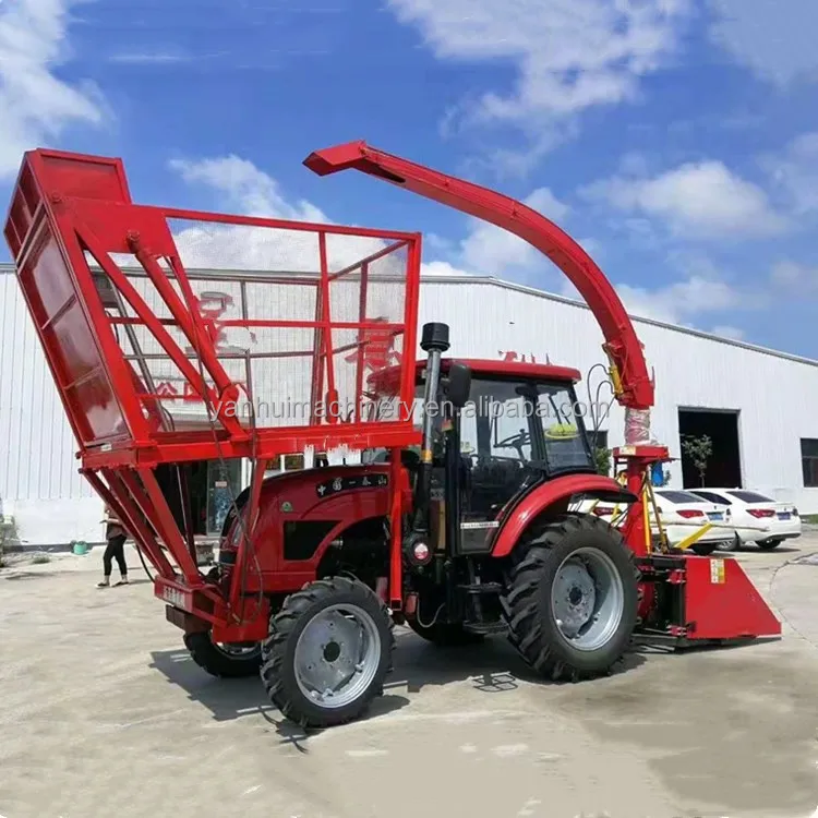 High Productivity Corn Silage Harvester Forage Mounted Harvesting Machine