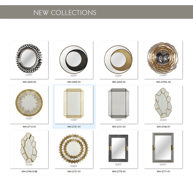 Practical Accessory Stainless Steel Silver mirror For Bedrooms Bathrooms Hotel Makeup Superior Apartments Palace Private custom