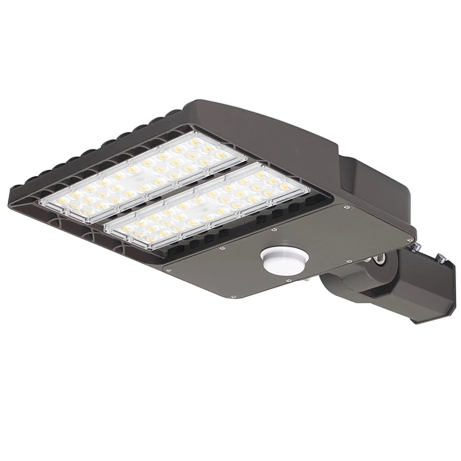 Fast Delivery Hot Selling Outdoor Adjustable 100-277Vac 100-347Vac 200-480Vac 80W 100W 120W 150W 200W 300W led light shoebox