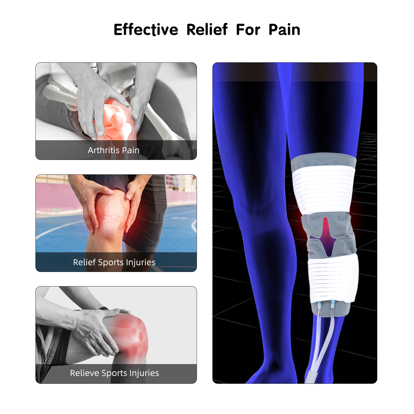 Cold therapy Machine Physiotherapy Knee cold compression therapy machine For Knee ice packs physical therapy