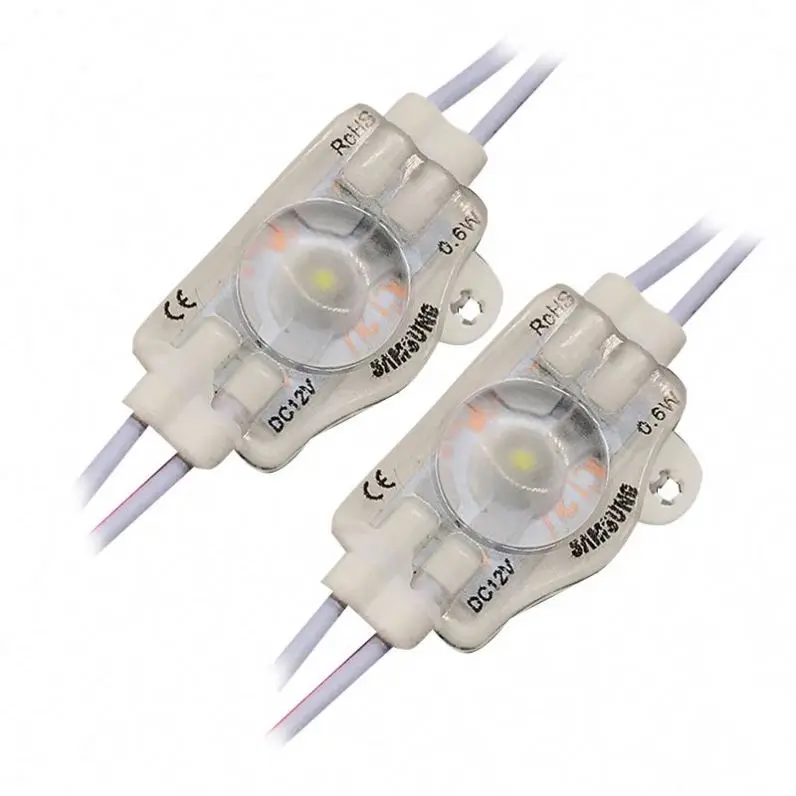 High Quality SMD2835 3020 0.5W 1LED DC12V 24V 160 Beam Angle Mini Injection LED Module Light For Sign Board