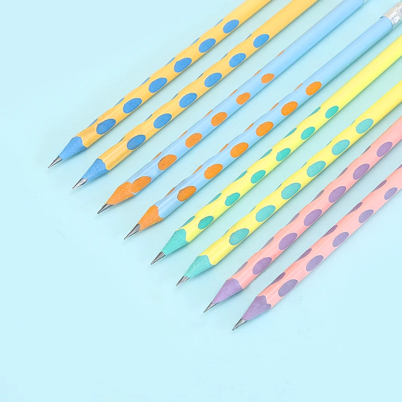 Cheap Price Woodless Hole HB Pencil Wood Free Plastic Standard Pencils for School Students Office Stationery