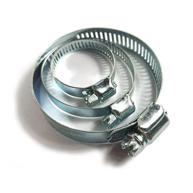 Hot Sale Wholesale Price Adjustable 20pcs Hose Clamp Kit Stainless Steel Hose Clamp Clip Fuel Line Clamp For Plumbing Automotive