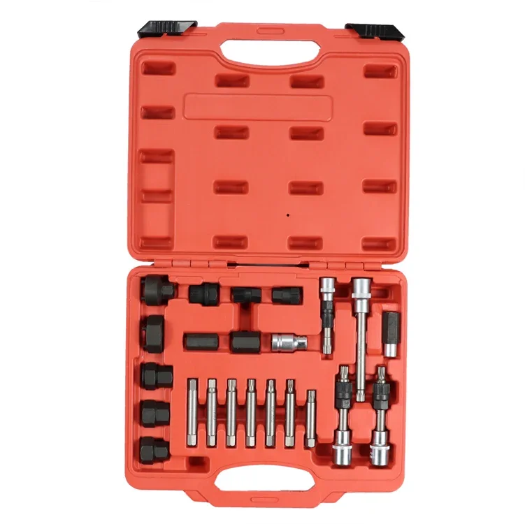 AUTOTOP High Quality Alternator Freewheel Pulley Removal Engine Set Auto Repair Tools Kit