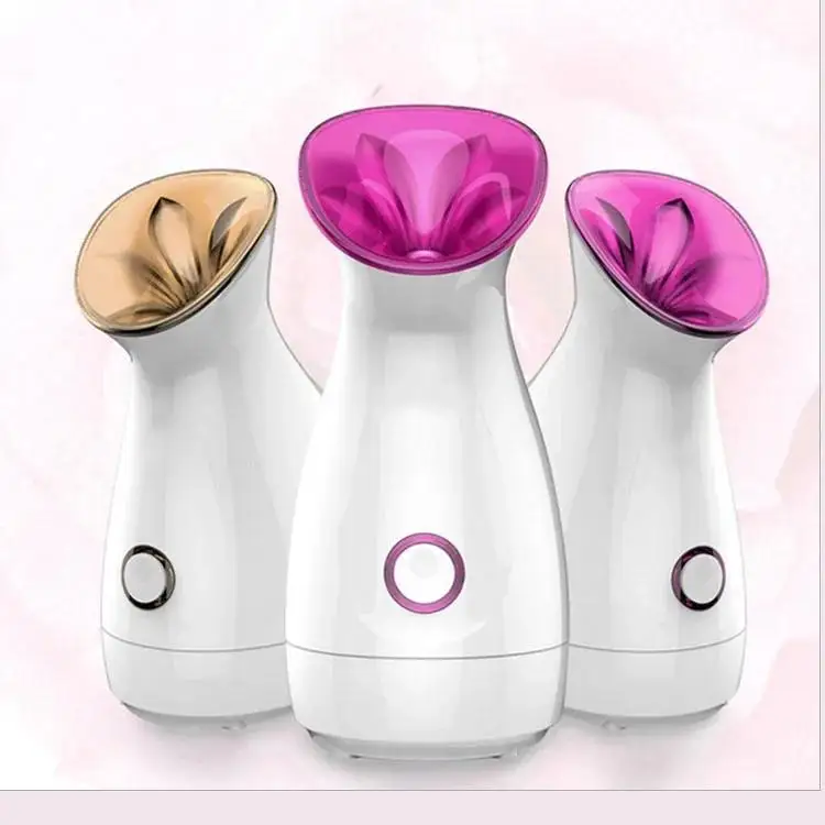 Nano ionic professional facial steamer with high frequency spa ozone face steamer vaporizer