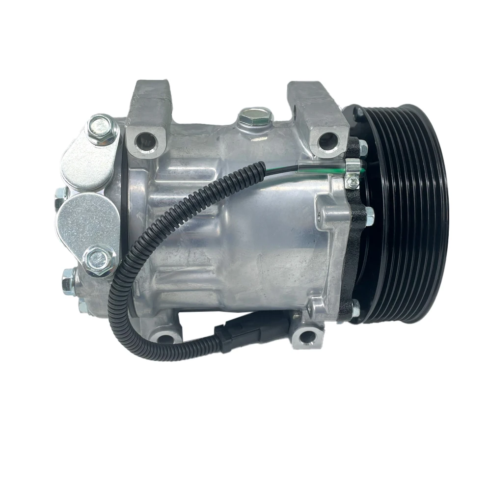 7H15 24V 8PK Air Conditioning Compressor For crawler excavator 336E Air Conditioning Compressor