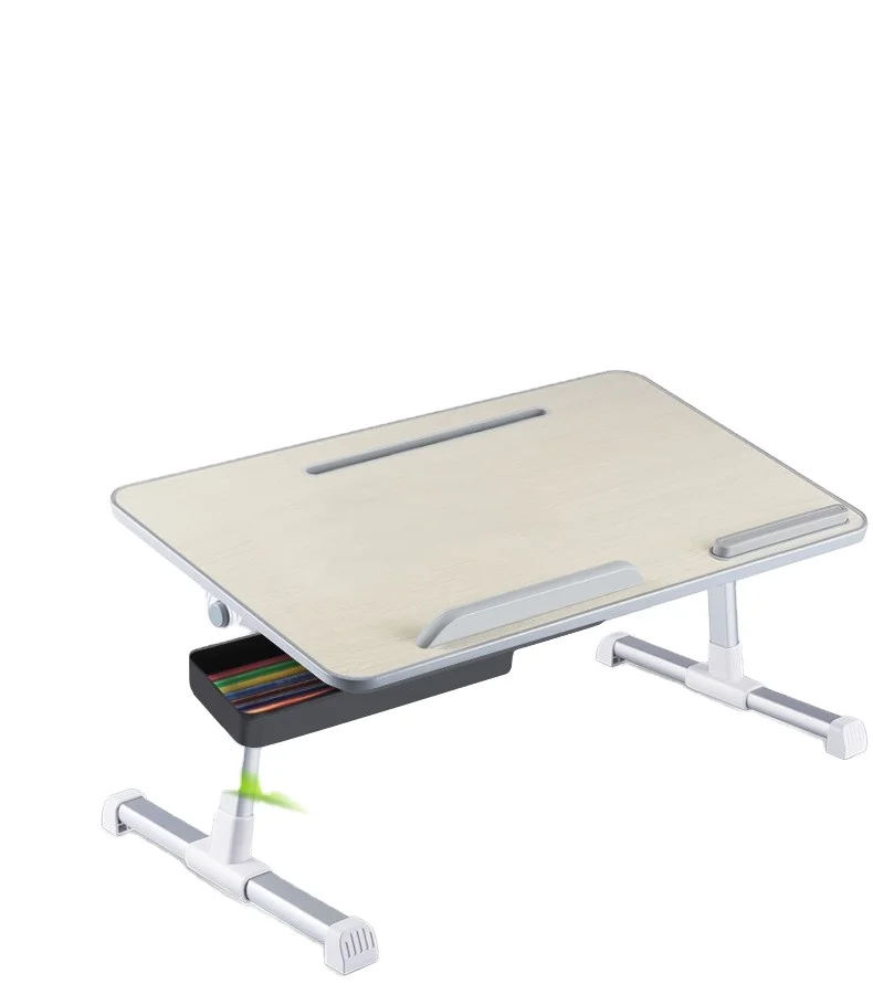 Laptop Desk Table  Portable Folded 5 Level Degree Height Laptop Desk For Bed In Computer Desks Amazon Hot Sales