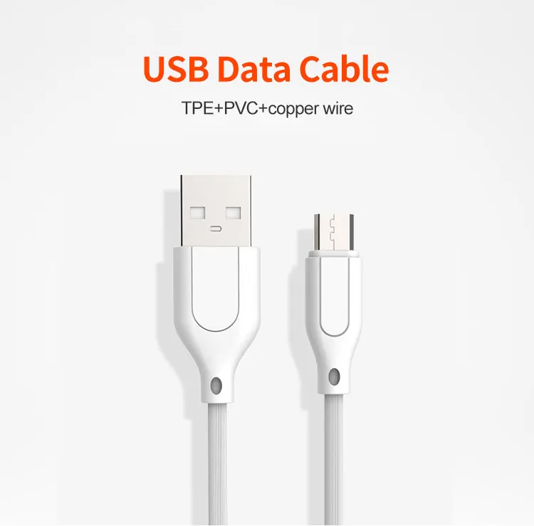 SA690 SR Protection 2.4A Current TPE Jacket Micro/Lighting/Type C charging data cable for iphone for samsung