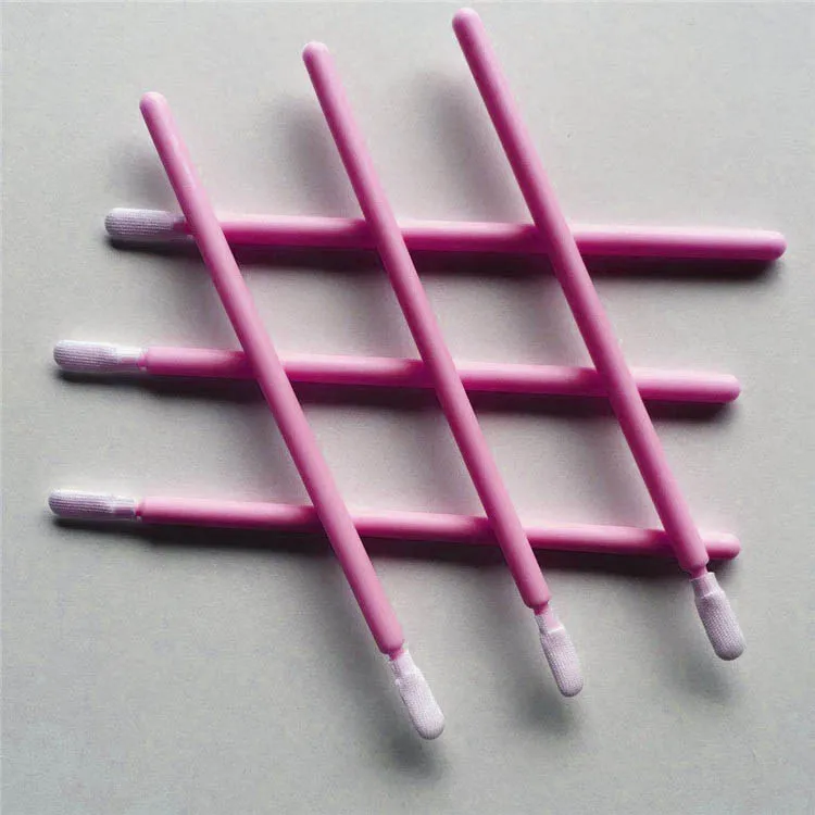 Lint free polyester foam tip cleanroom clean swabs for camera lens screens