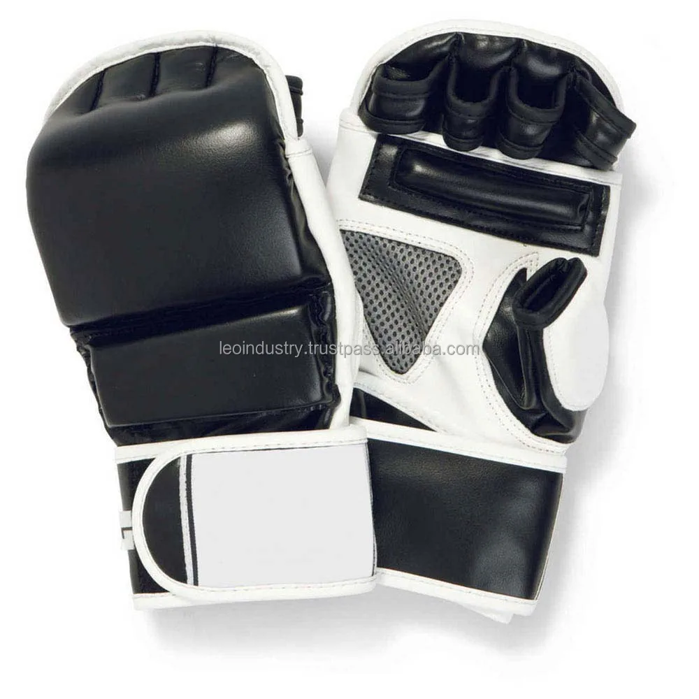 Wholesale Mix Fight Leather Universal MMA & Boxing Gloves Personzed OEM Sparring Gloves in 6oz 8oz 12oz Sizes with Wrist Support