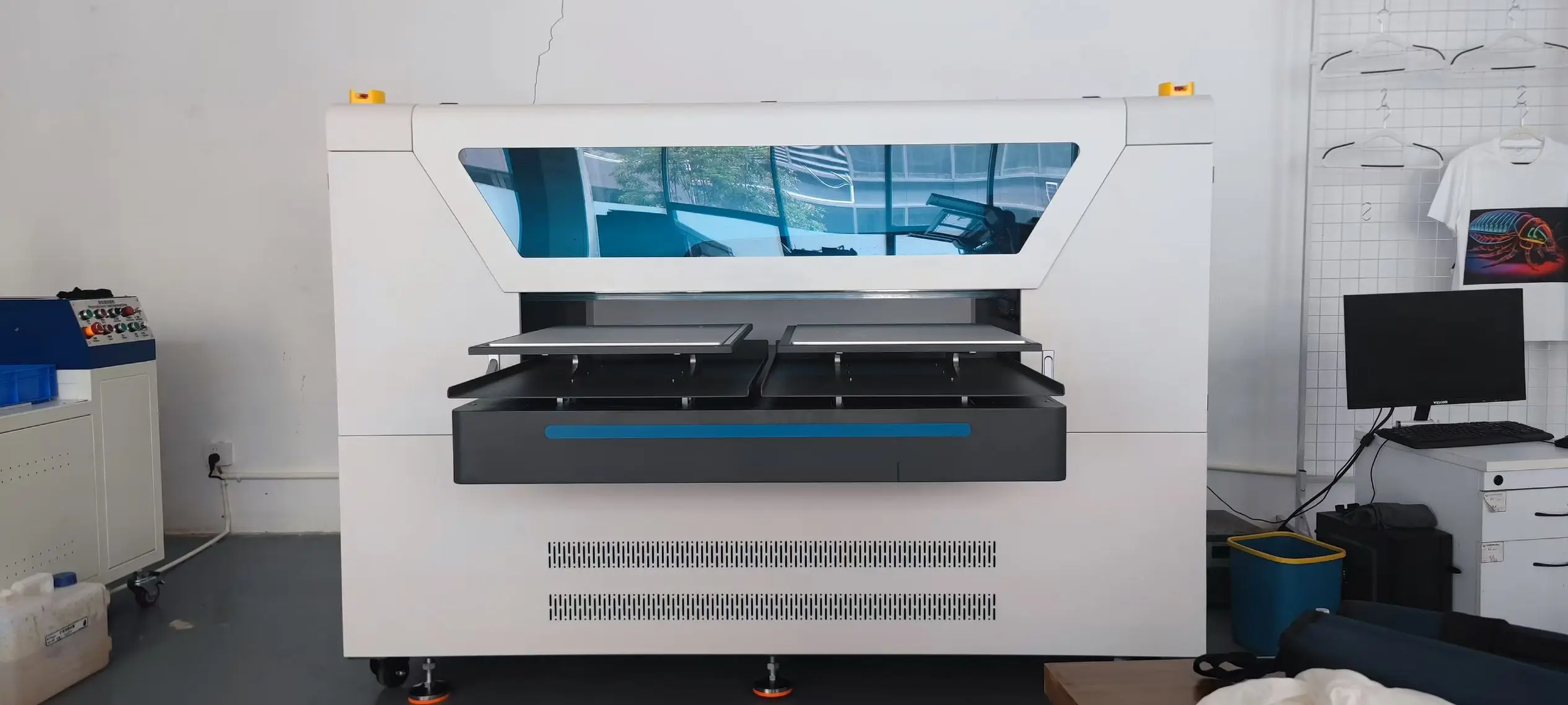 2024 New Automatic DTG Printer Dual Station with 9 Colors Direct to Garment Inkjet Impresora Dtg