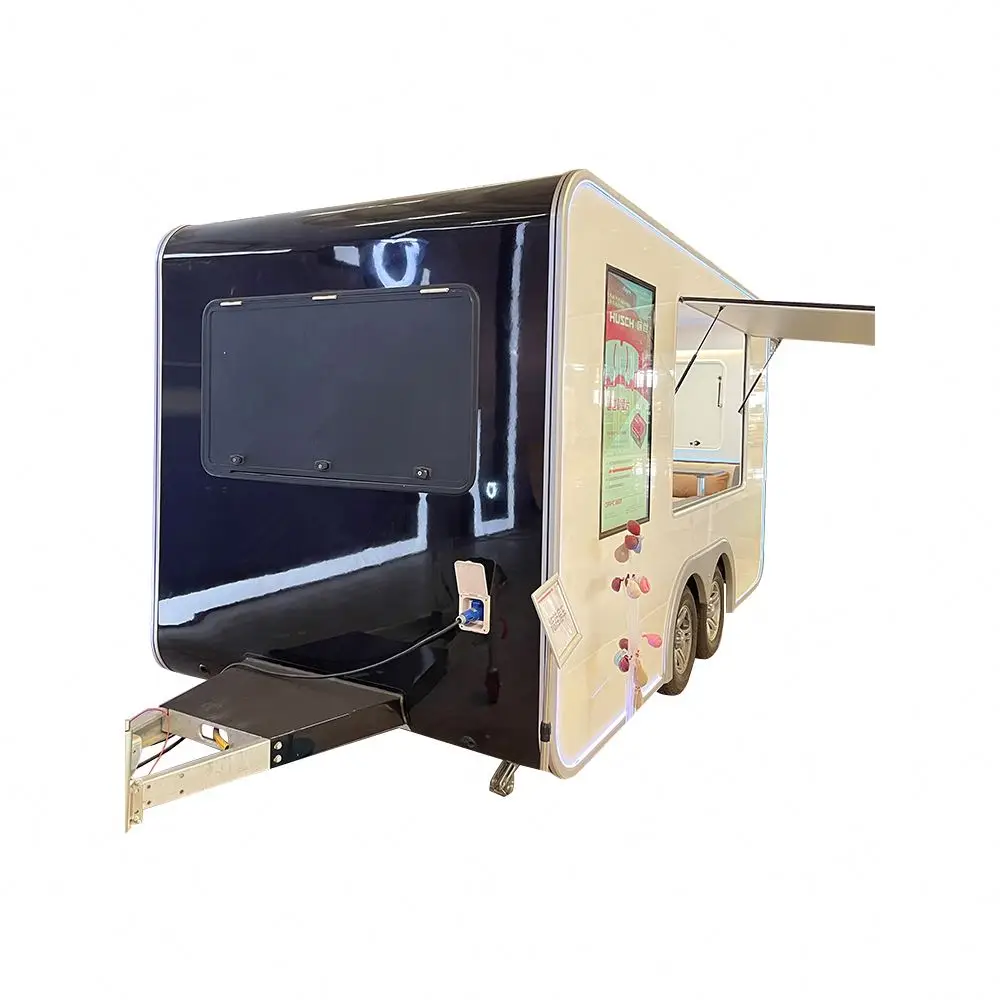 Camper Trailer Caravan Camper For Family Luxury Rv Caravan Homes Off Road Mobile House Travel Trailer for sale