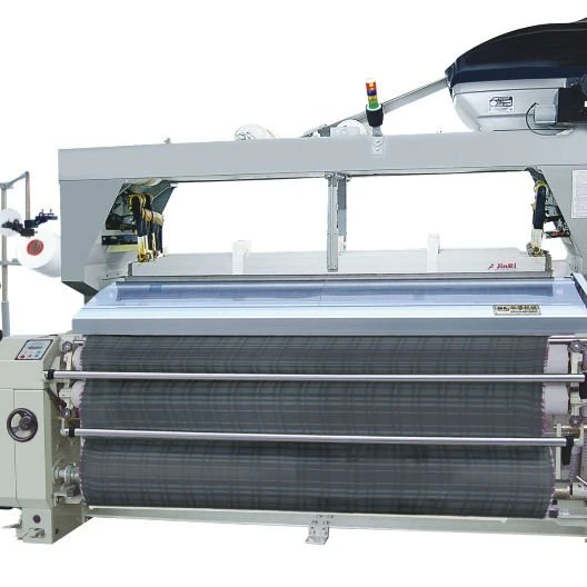 
RJW-408-170,190,210,230,280,340 Dobby shedding water jet loom with electronic let off and take up 