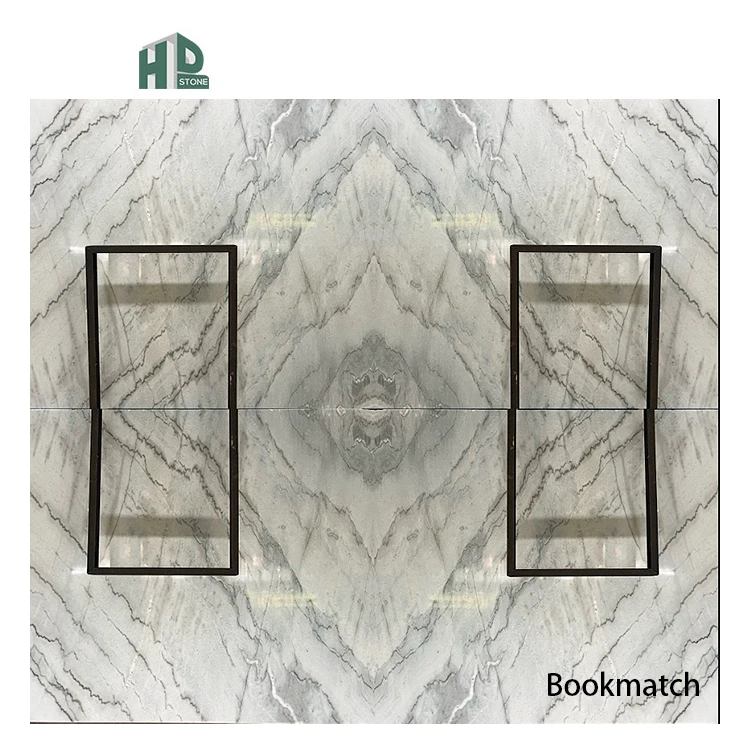 Best Selling Bruce Grey Marble Tile Slab Natural Marble Slab Use For Hotel Villa Floor Tiles Sale Custom Size Marble Tile Slab