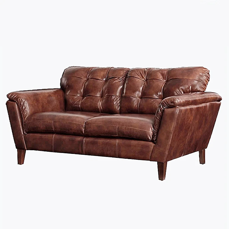 Горячая Распродажа диван Chesterfield из натуральной кожи в американском скандинавском стиле для