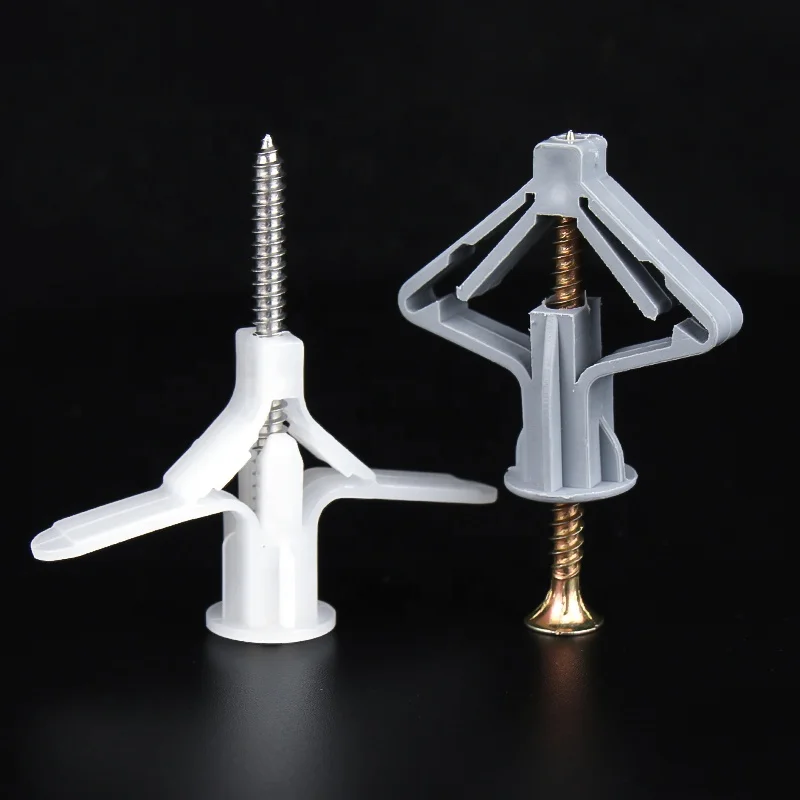 Воздушная Расширительная трубка гипсокартон пластиковый расширительный болт в форме бабочки полый кирпич