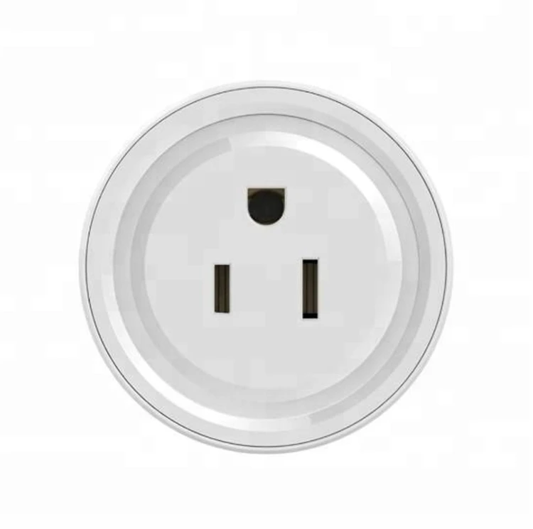 TuyaSmart WiFi Smart Plug 10A 16A 110V 220v Power 2 Pin Smart Plug Socket 4 Pack Flat Electrical With Connector