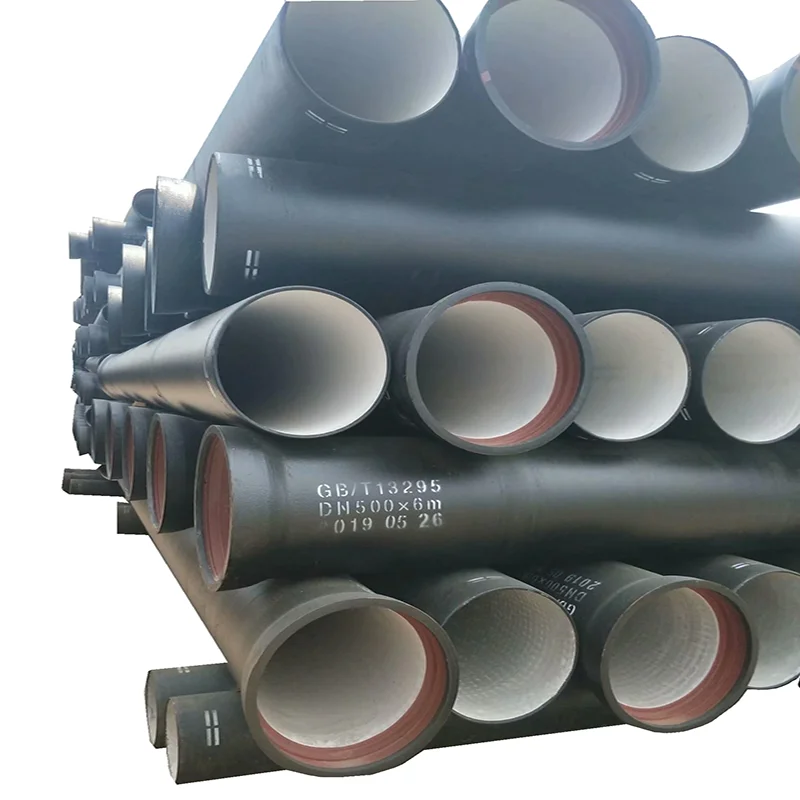 ISO2531 EN545 Ductile cast iron Flanged pipes K9 for water supply and sewage water treatment